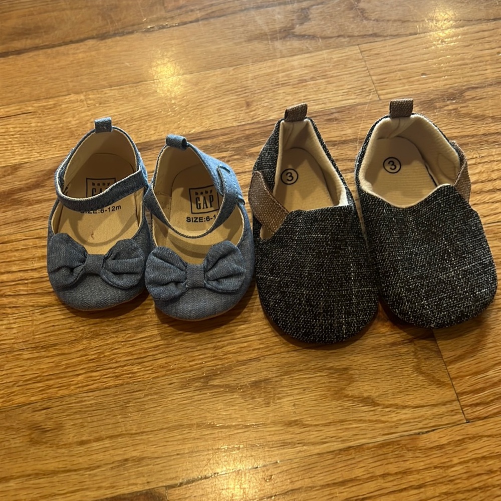 Baby slip on shoe - bundle